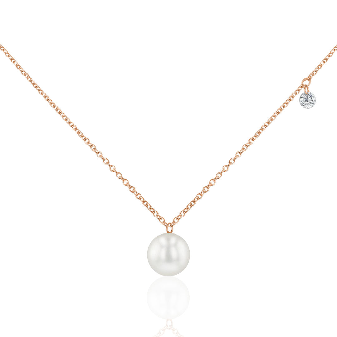 Akoya Halskette "Solo" - Calissi