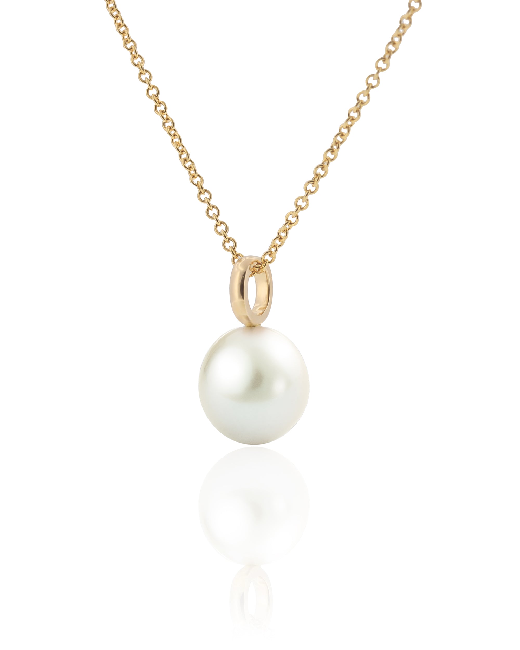 Süßwasser Halskette "Pure" - Calissi