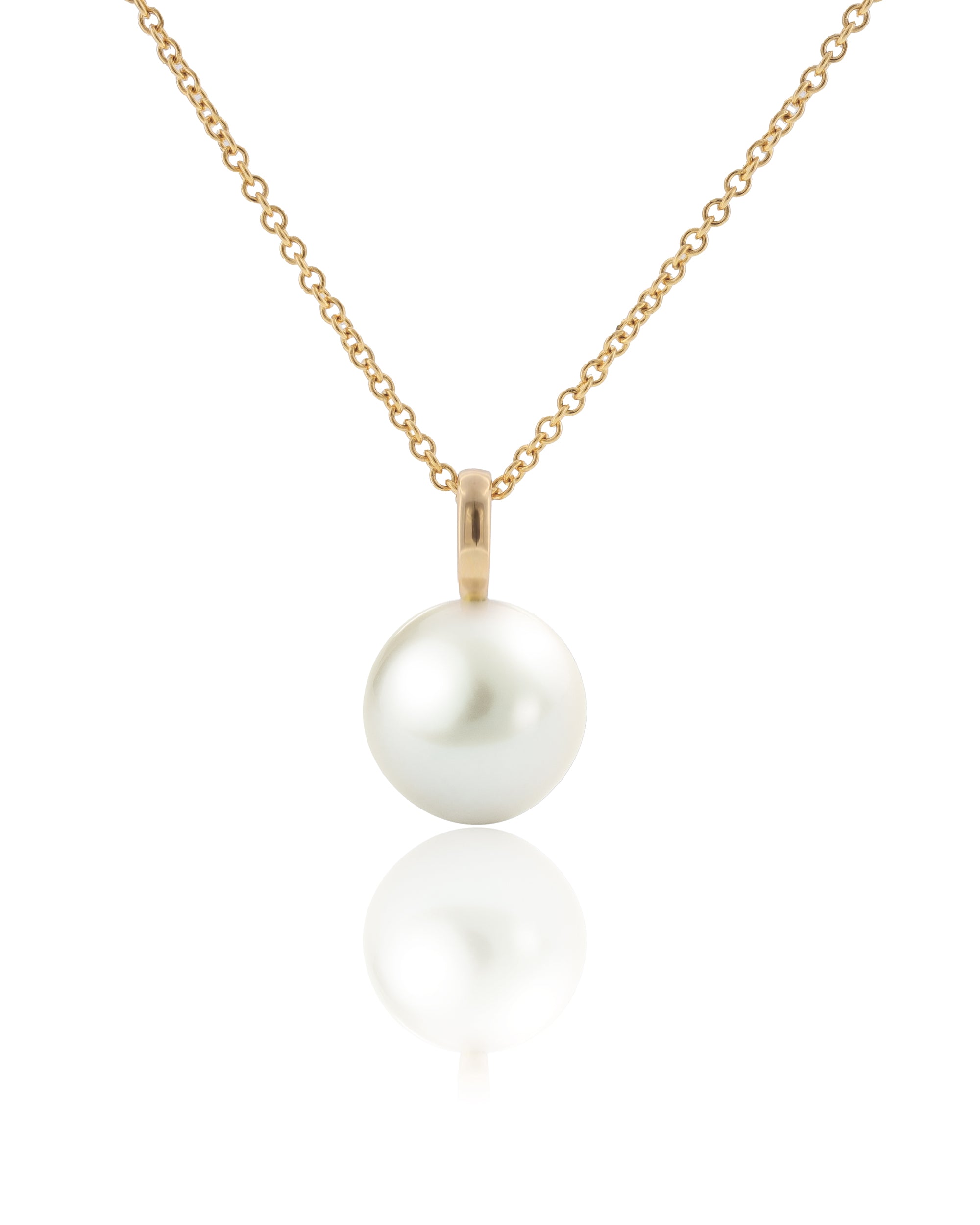 Süßwasser Halskette "Pure" - Calissi