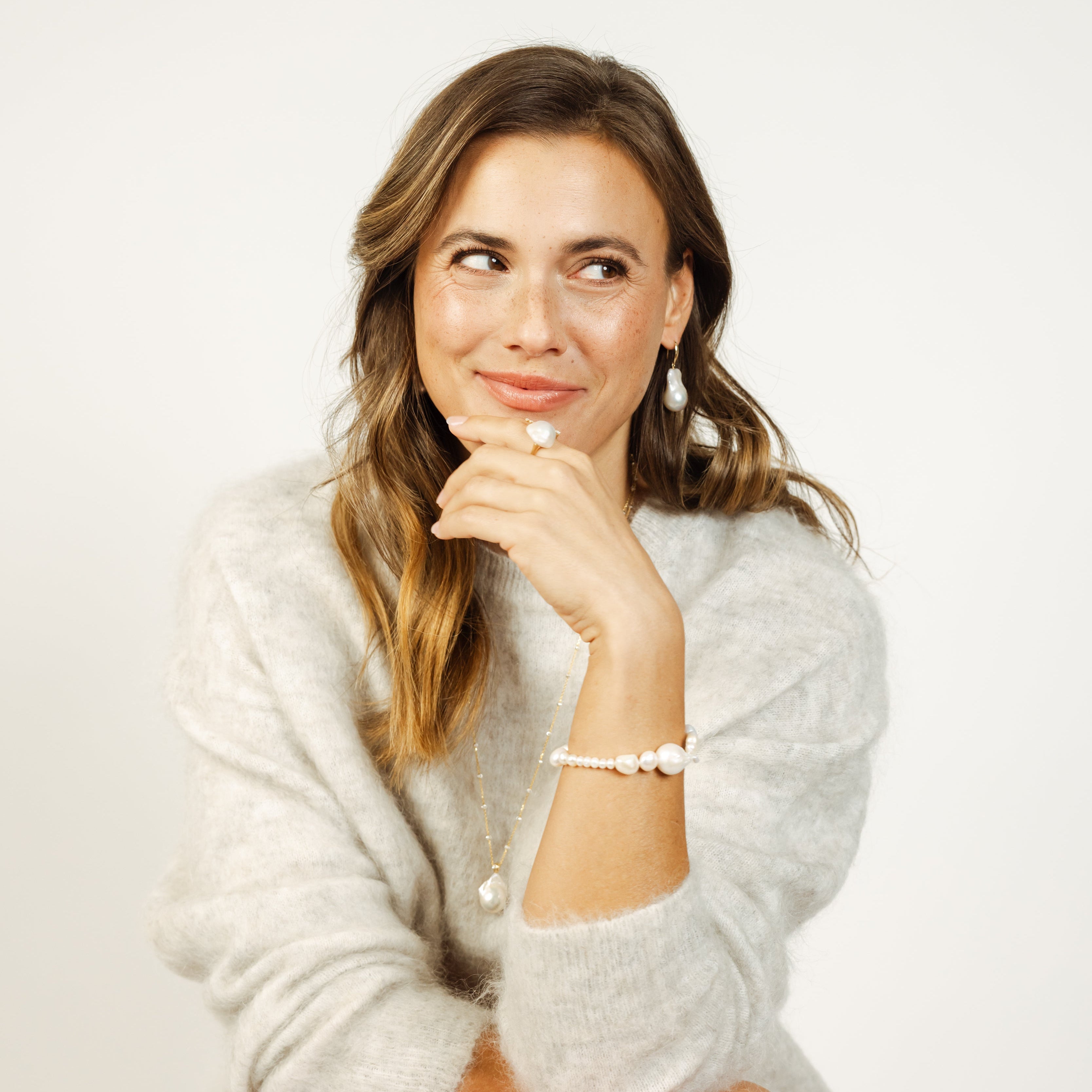 Süßwasser Armband "Bold Unity"